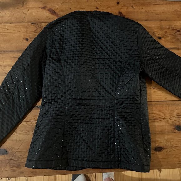 Anne Fontaine Black Jacket Size 2 - Picture 3 of 3